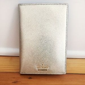 Kate Spade Gold Cameron Street Passport Holder